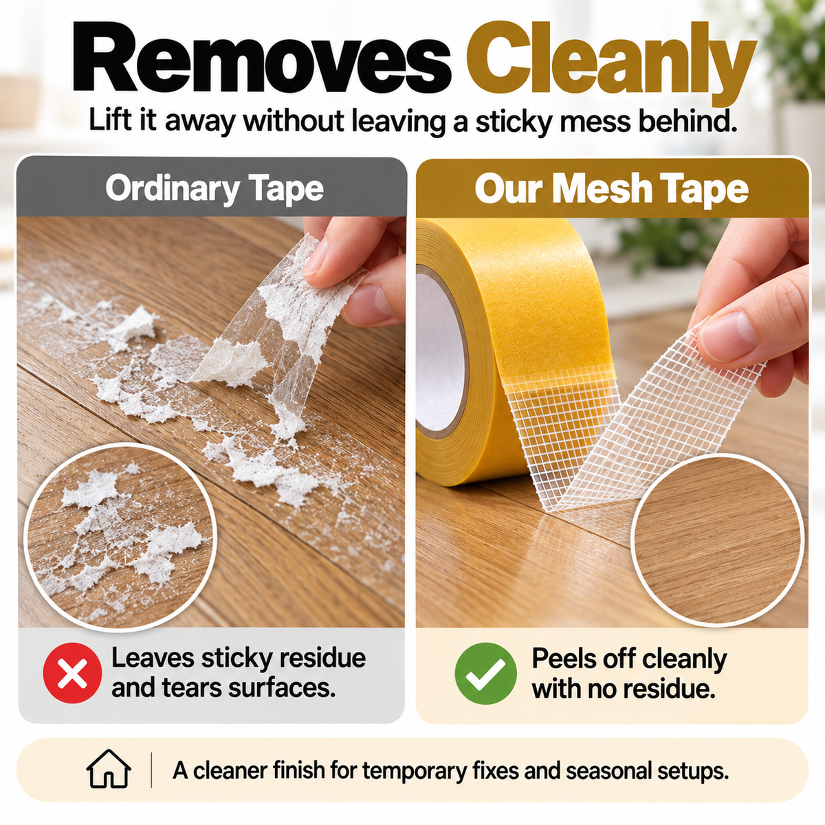 UltraGrip Double-Sided Mounting Tape – Heavy-Duty Mesh Adhesive for Home, Office & DIY