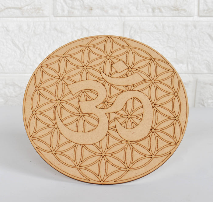 6" Dowsing Pendulum Board, Dowsing Board Grid Board