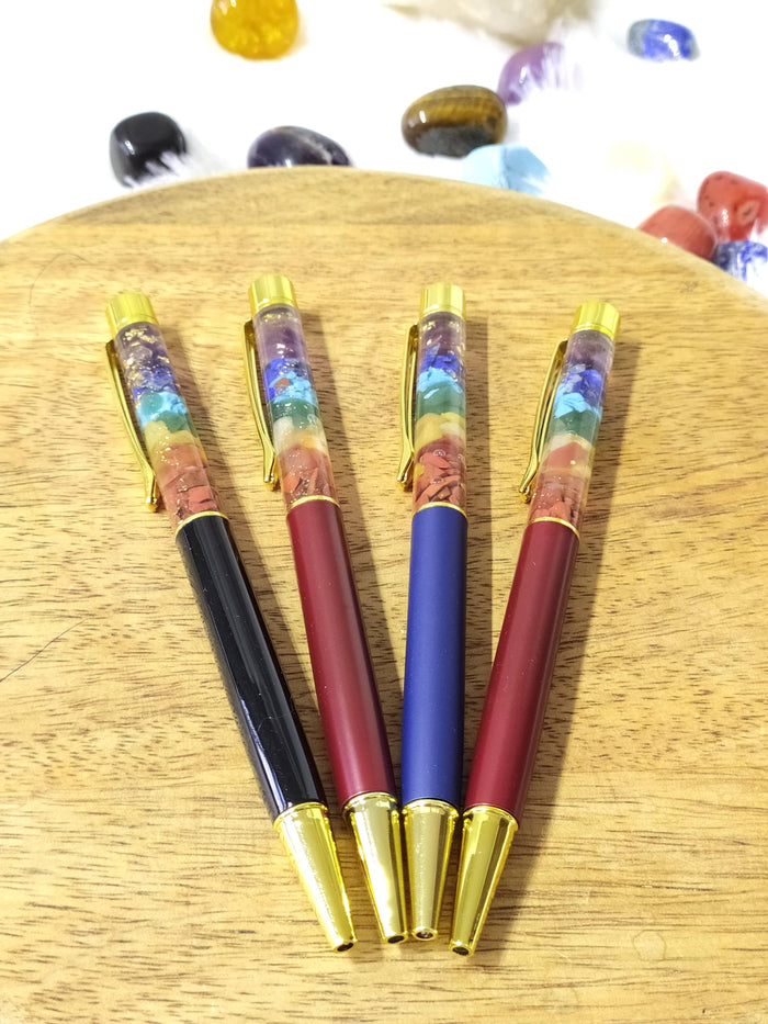 7Chakra Crystal Pen, Manifestation Pen, Healing Pen