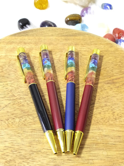 7Chakra Crystal Pen, Manifestation Pen, Healing Pen