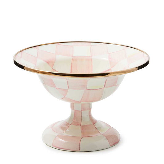 Rosy Check Small Compote by MacKenzie-Childs