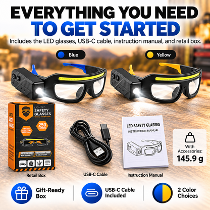 Multifunctional Eyewear Light