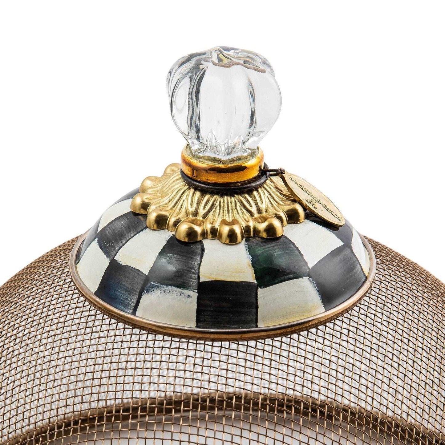 Courtly Check Mesh Dome - Small by Mackenzie Childs