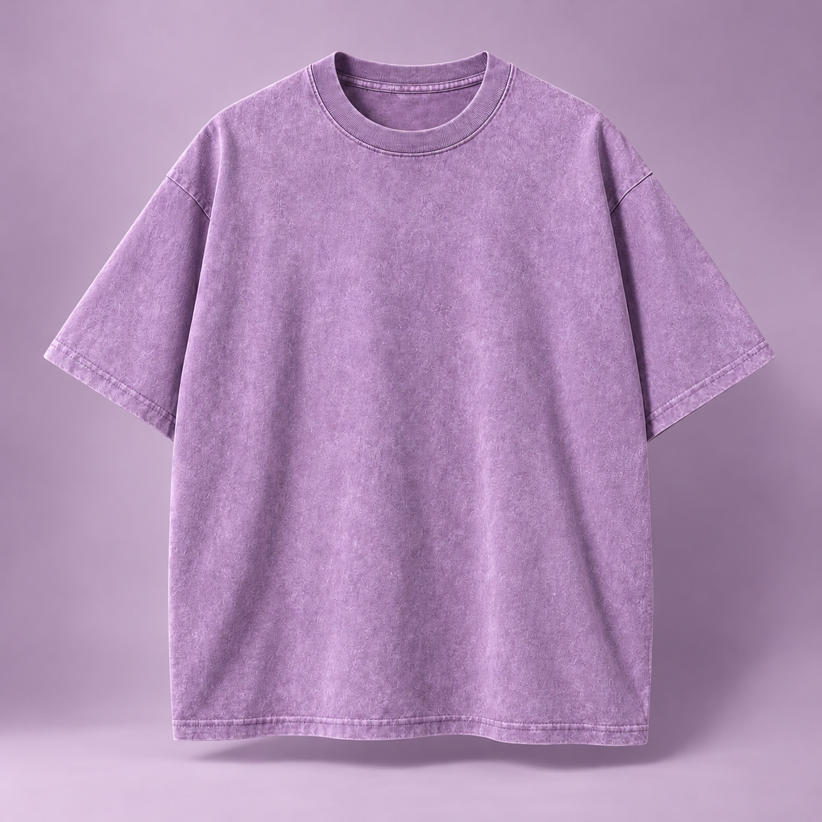 👕 Men's Vintage Washed Oversized Cotton Tee – Loose Fit Casual Short Sleeve Top ✨