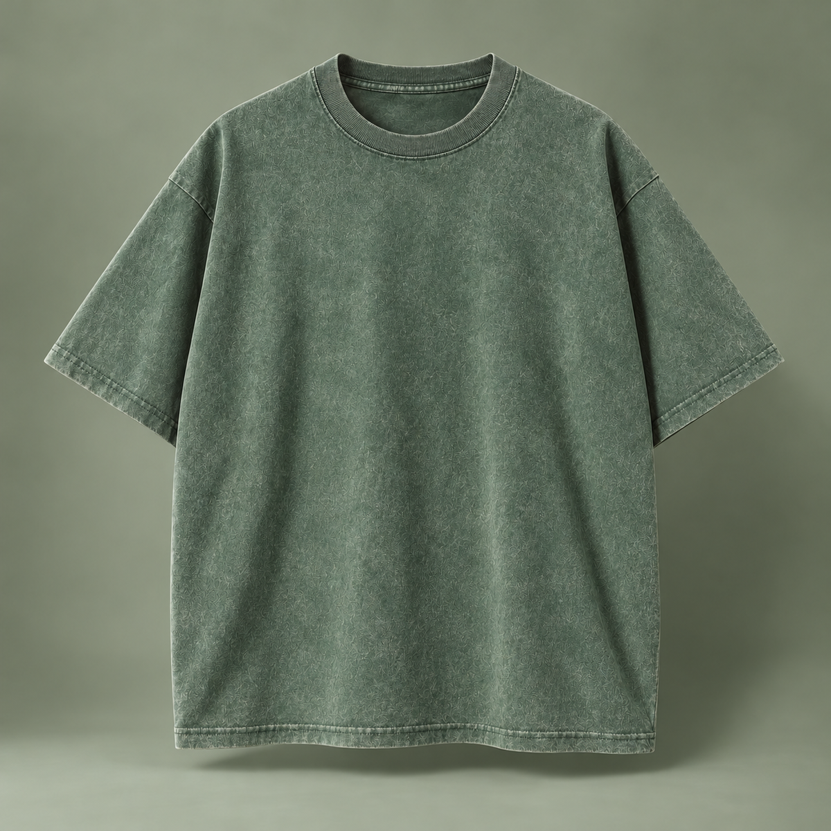 👕 Men's Vintage Washed Oversized Cotton Tee – Loose Fit Casual Short Sleeve Top ✨