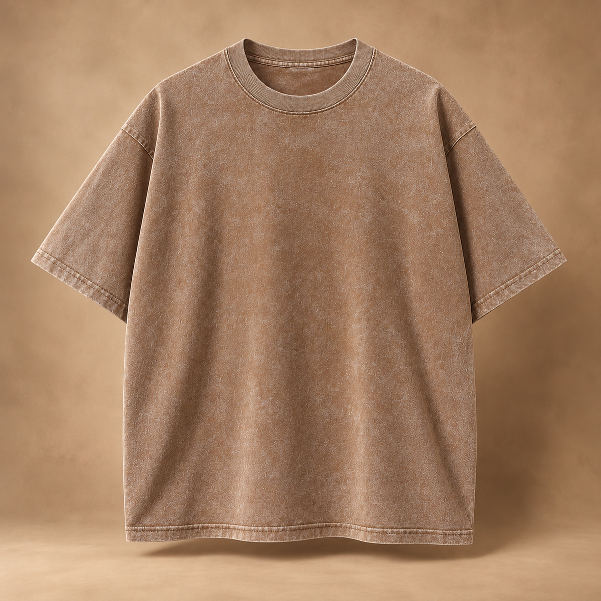 👕 Men's Vintage Washed Oversized Cotton Tee – Loose Fit Casual Short Sleeve Top ✨