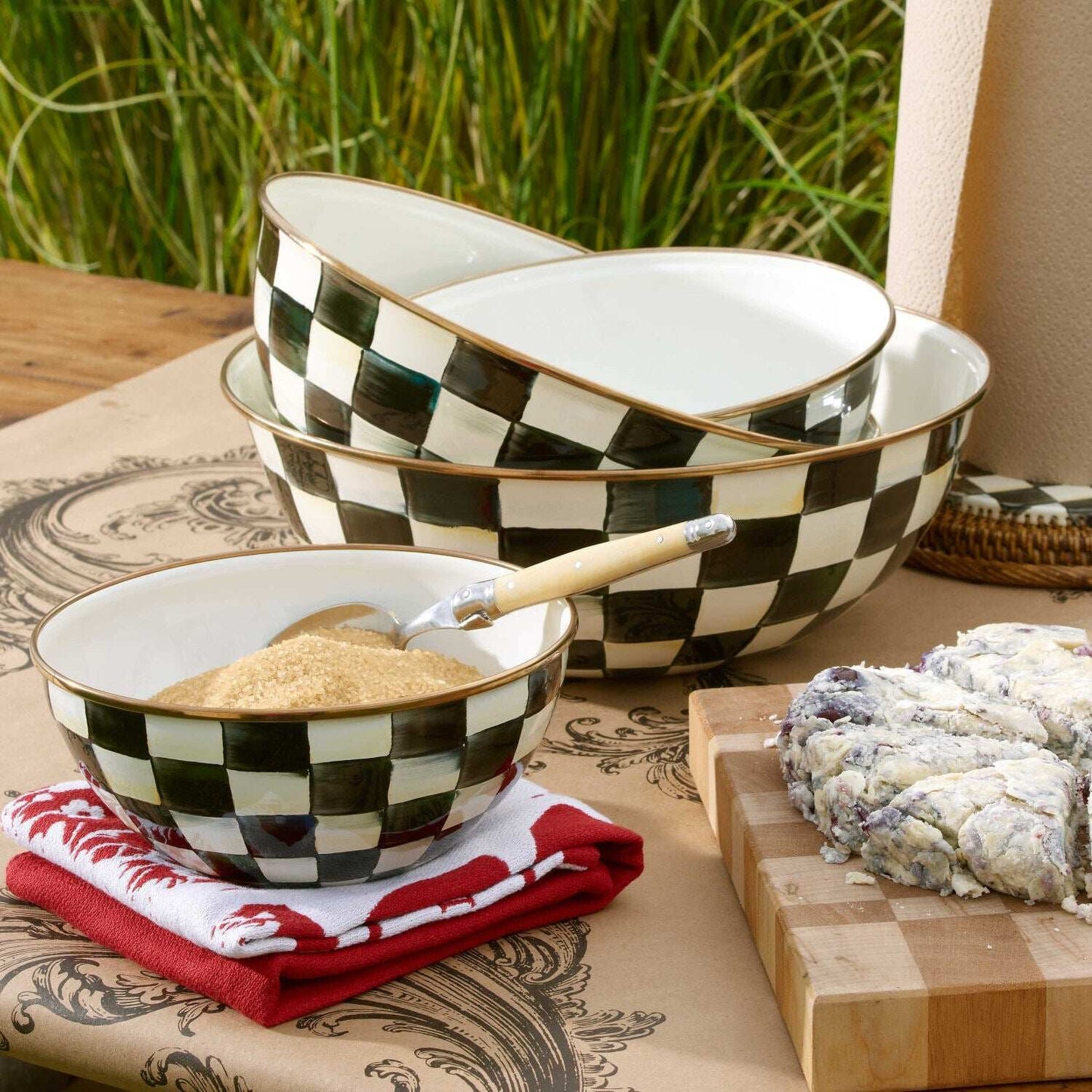 Courtly Check Large Everyday Bowl