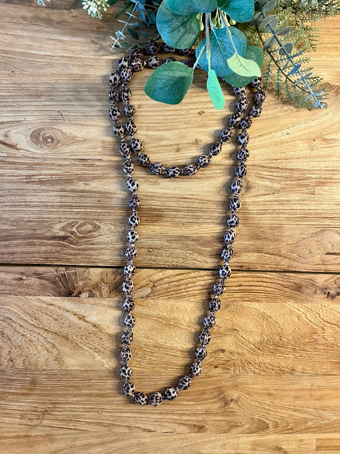 Animal print gris