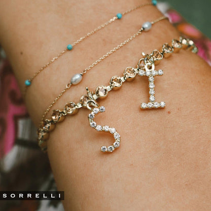 "S" Initial Charm - CFB19BGCRY