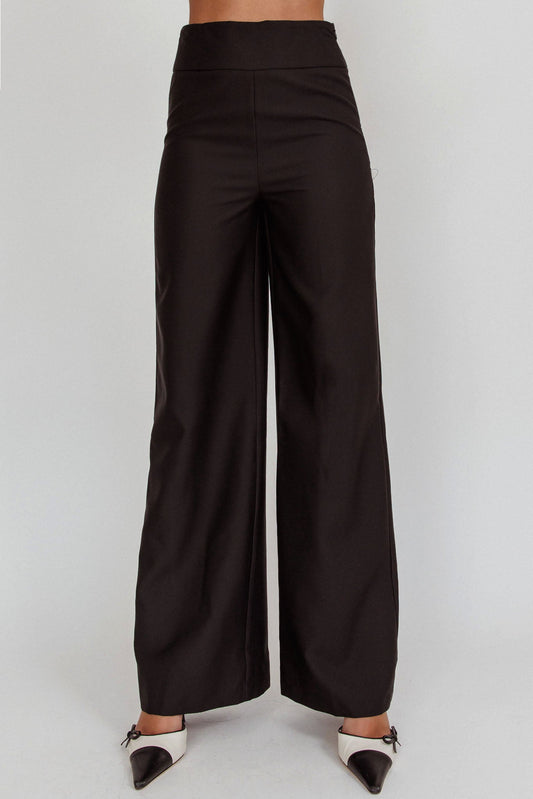 Nights Dream Wide Leg Pants Black
