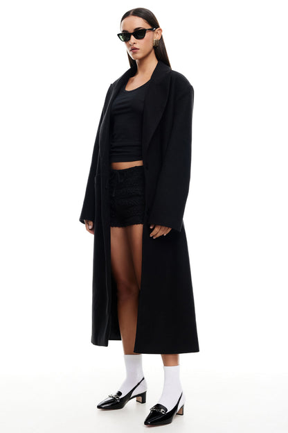 LIONESS Olsen Coat Onyx