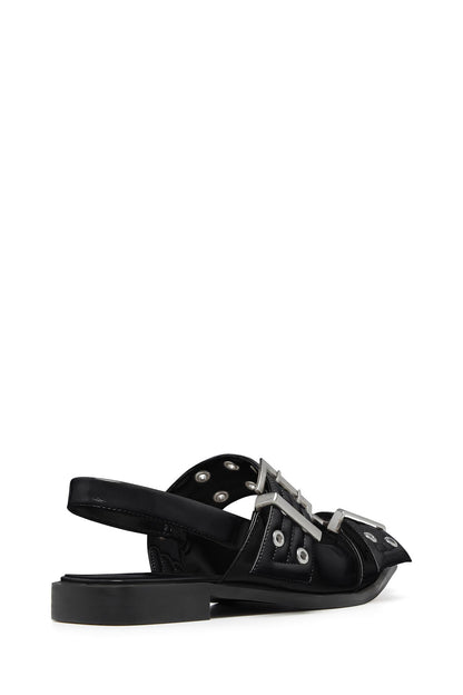 THERAPY Matilda Pointed Flat Black Patent
