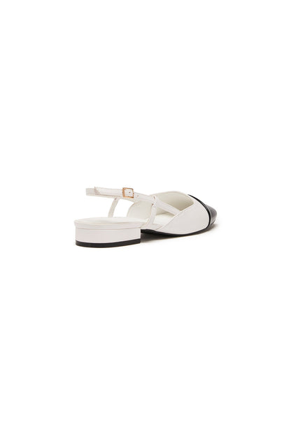 THERAPY Selene Point Heel White Black
