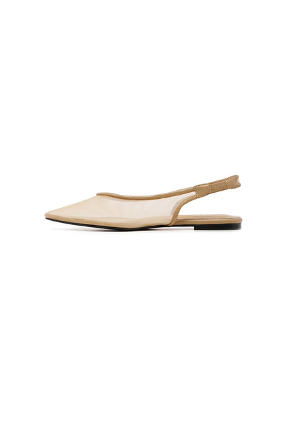 THERAPY Lazer Nude Patent Ballet Flat
