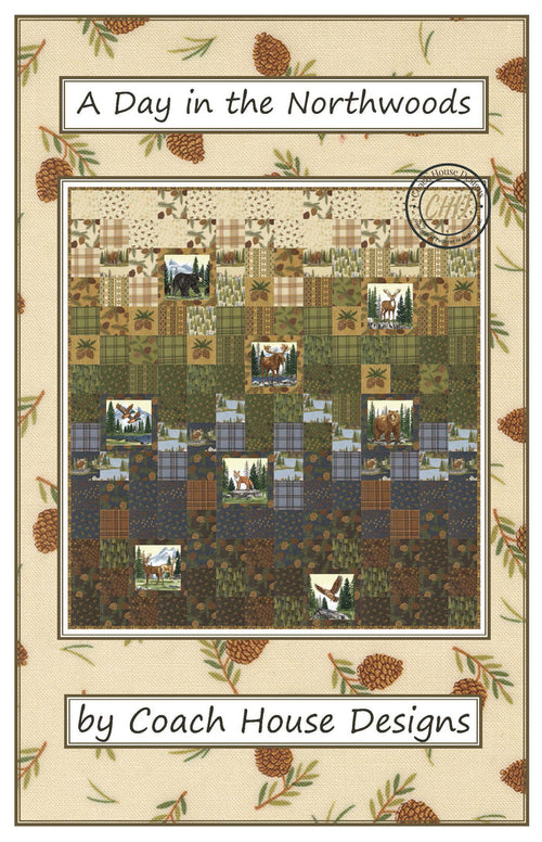 A Day in the Northwoods Downloadable PDF Quilt Pattern