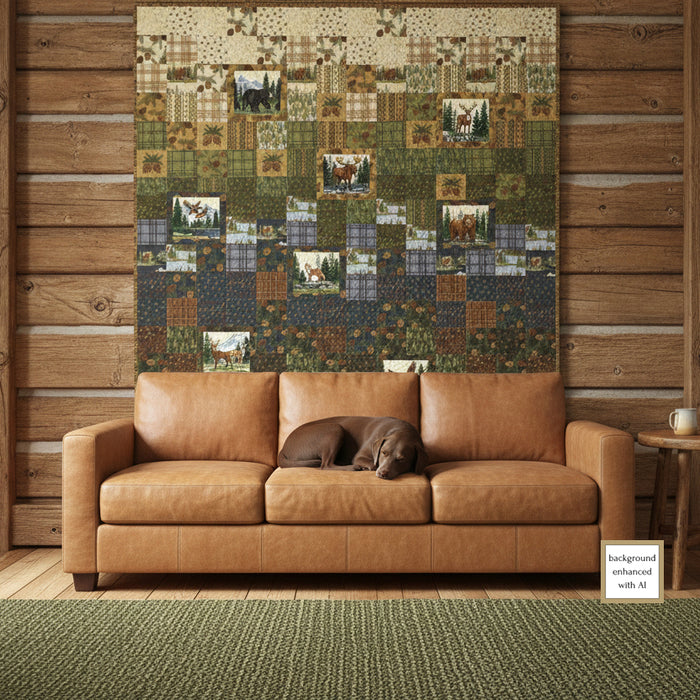 A Day in the Northwoods Downloadable PDF Quilt Pattern