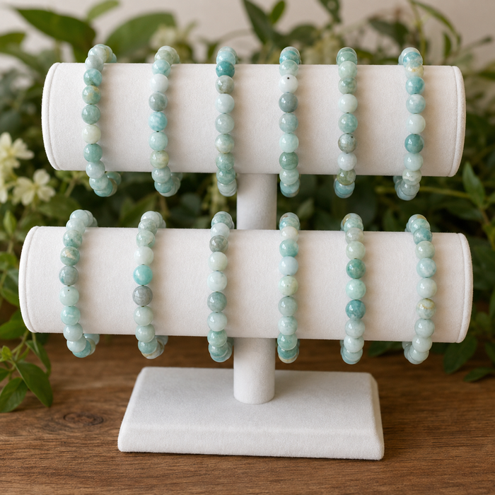 amazonite crystal bracelet