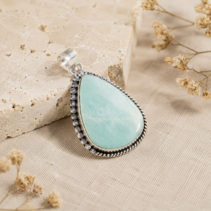 Amazonite Pendants – Natural Crystal Pendants Healing Gemstone Pendants