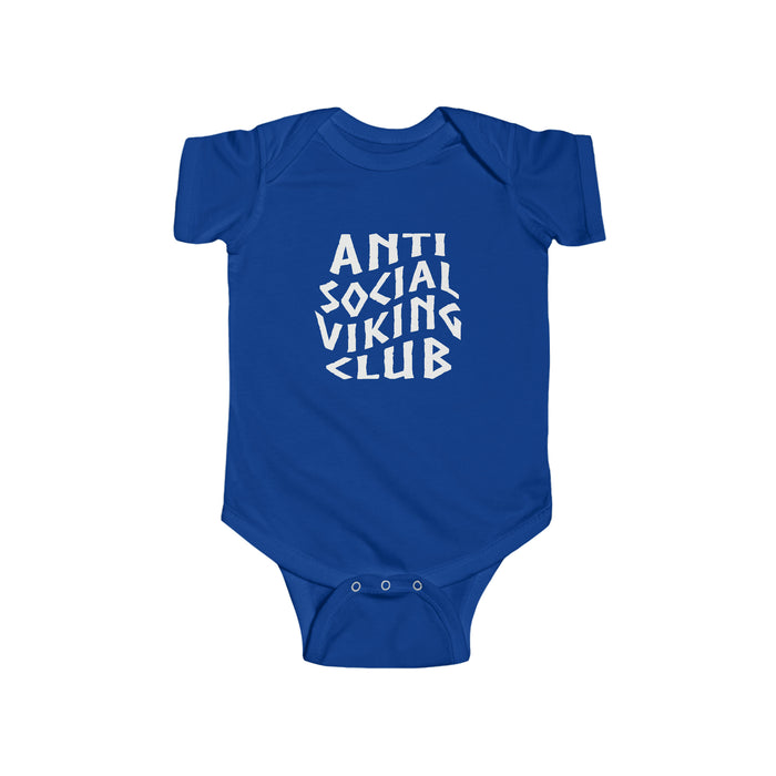 Anti Social Viking Club Baby Bodysuit