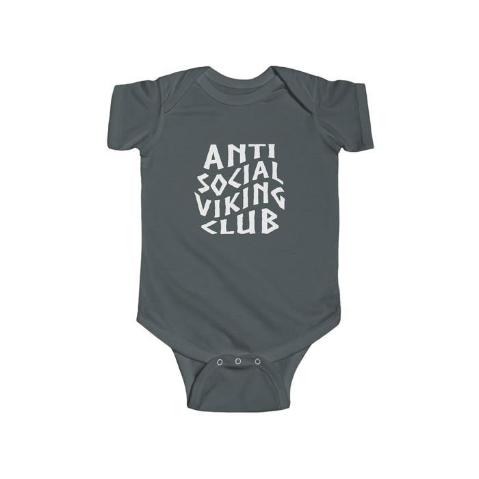 Anti Social Viking Club Baby Bodysuit