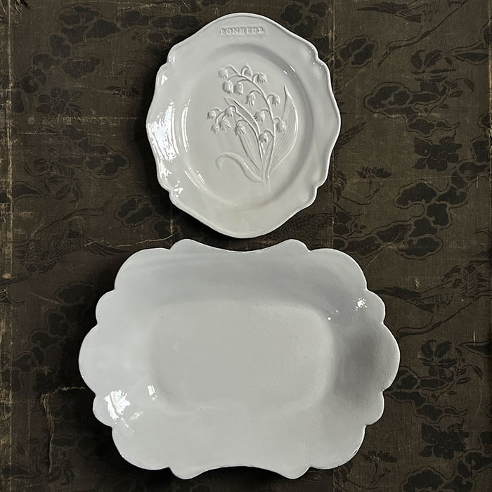 Astier de Villatte Deep Colbert Platter