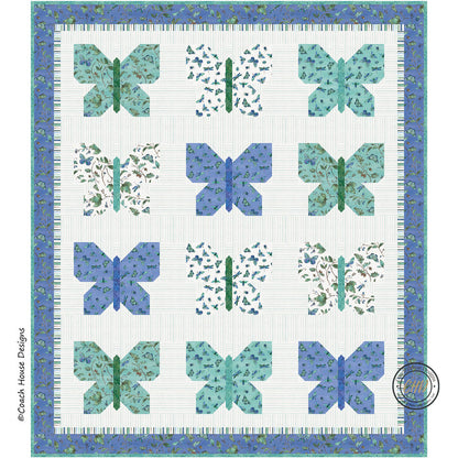 Beauty-ful Butterflies Downloadable PDF Quilt Pattern (Pre-Order)