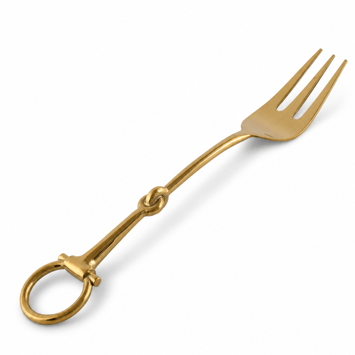 Bit Serving Fork - Stainless Steel Shiny Gold 1