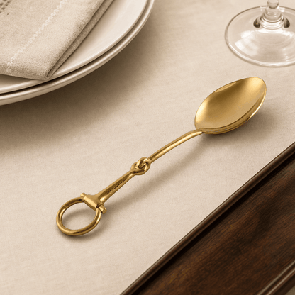 Bit Serving Spoon - Stainless Steel Shiny Gold 2