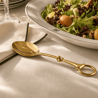 Bit Serving Spoon - Stainless Steel Shiny Gold 6