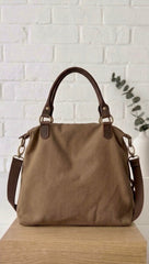 Bolso personalizable marrón