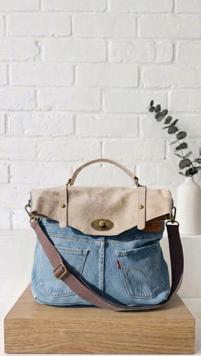 Bolso reciclado Levi’s beige