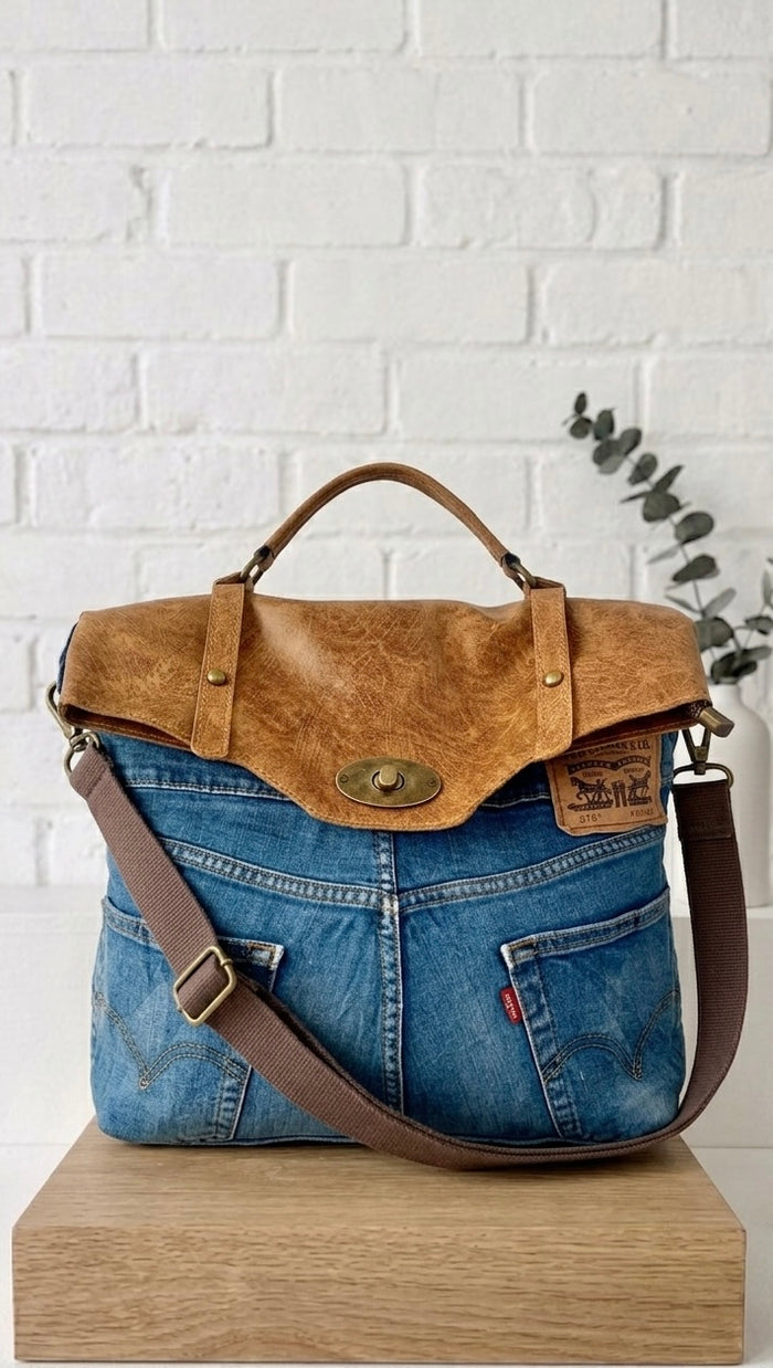 Bolso reciclado Levi’s camel