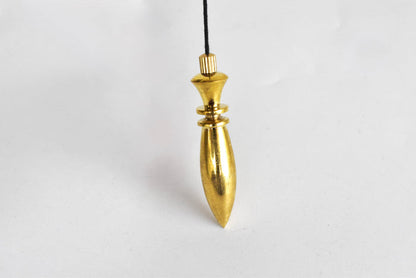 Bullet Brass Pendulum Silver Metal Egyptian Pendulums.