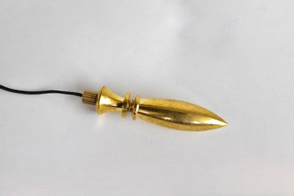 Bullet Brass Pendulum Silver Metal Egyptian Pendulums.