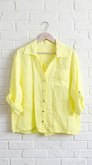 Camisa basic de lino Aurora +11 colores