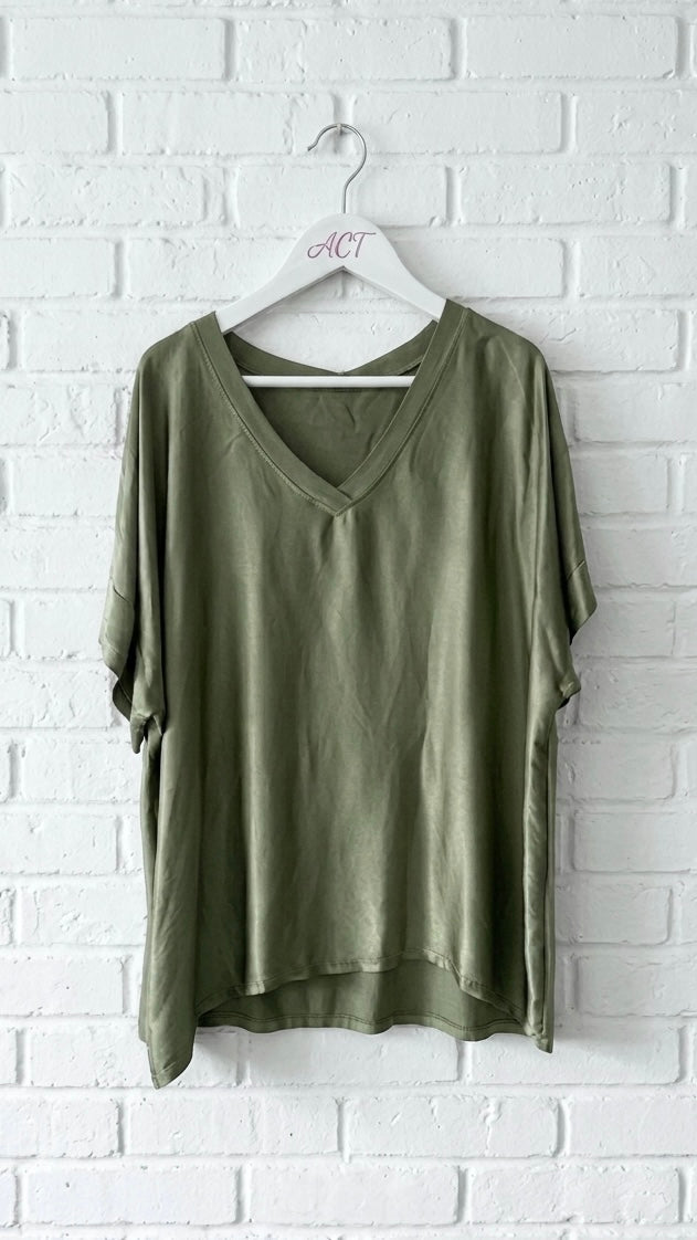 Camiseta Carla cuello pico