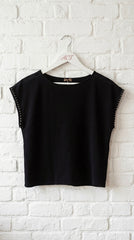 Camiseta con tachuelas +3 colores