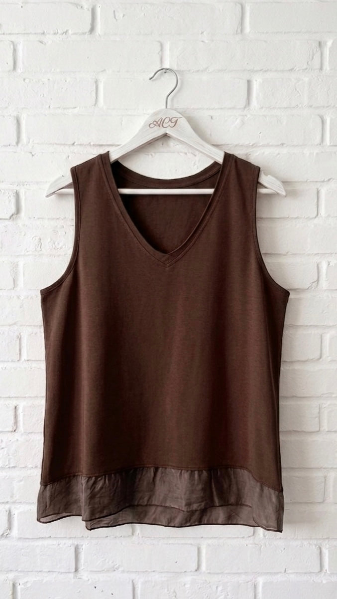 Camiseta Dual texturas +5 colores