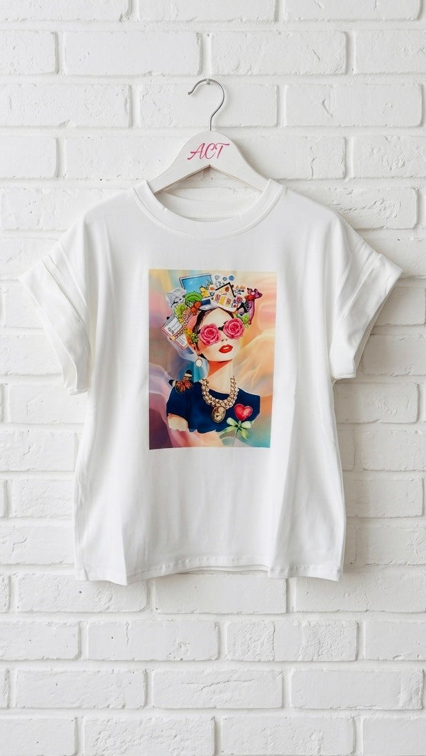 Camiseta Esencia de Frida +1 color