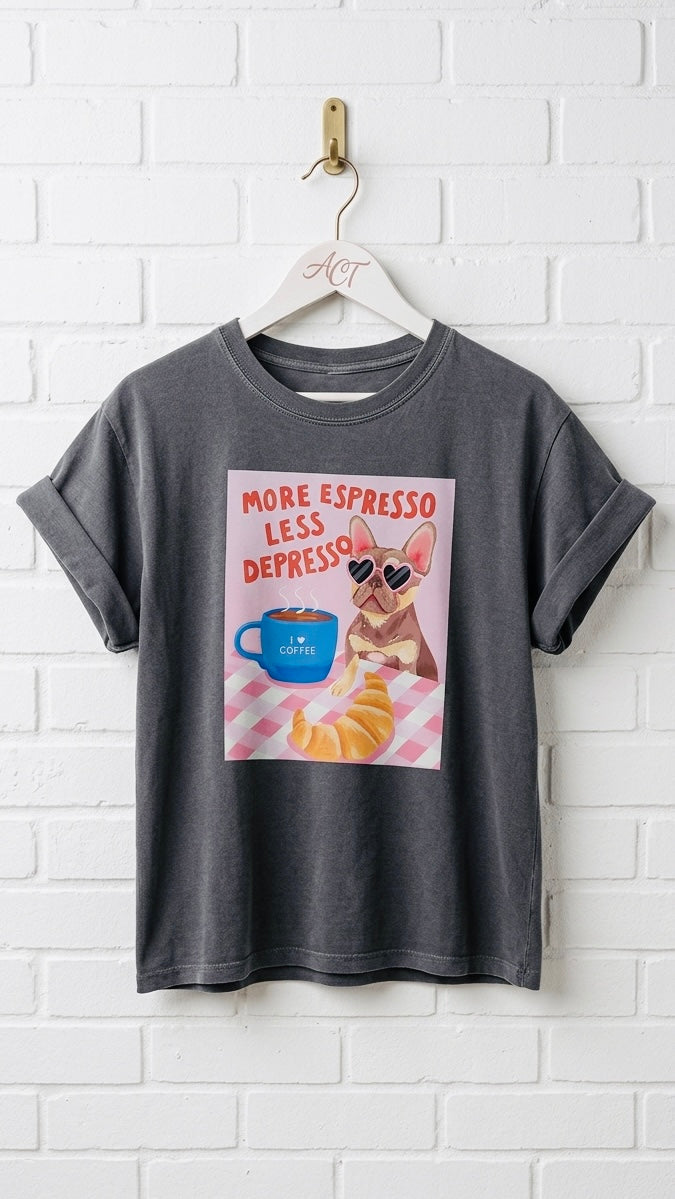 Camiseta More Espresso +1 color