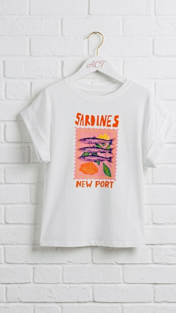 Camiseta Sardines New Port