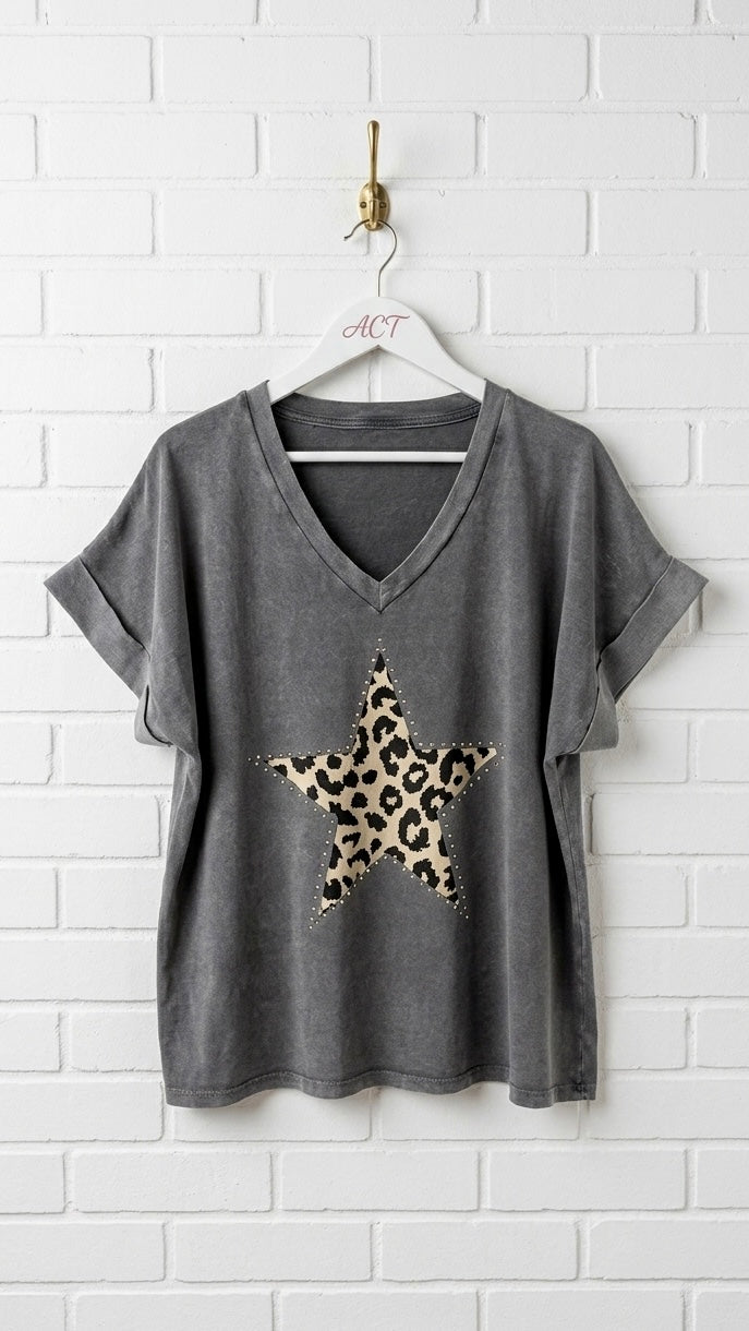 Camiseta Star plus size +1 color