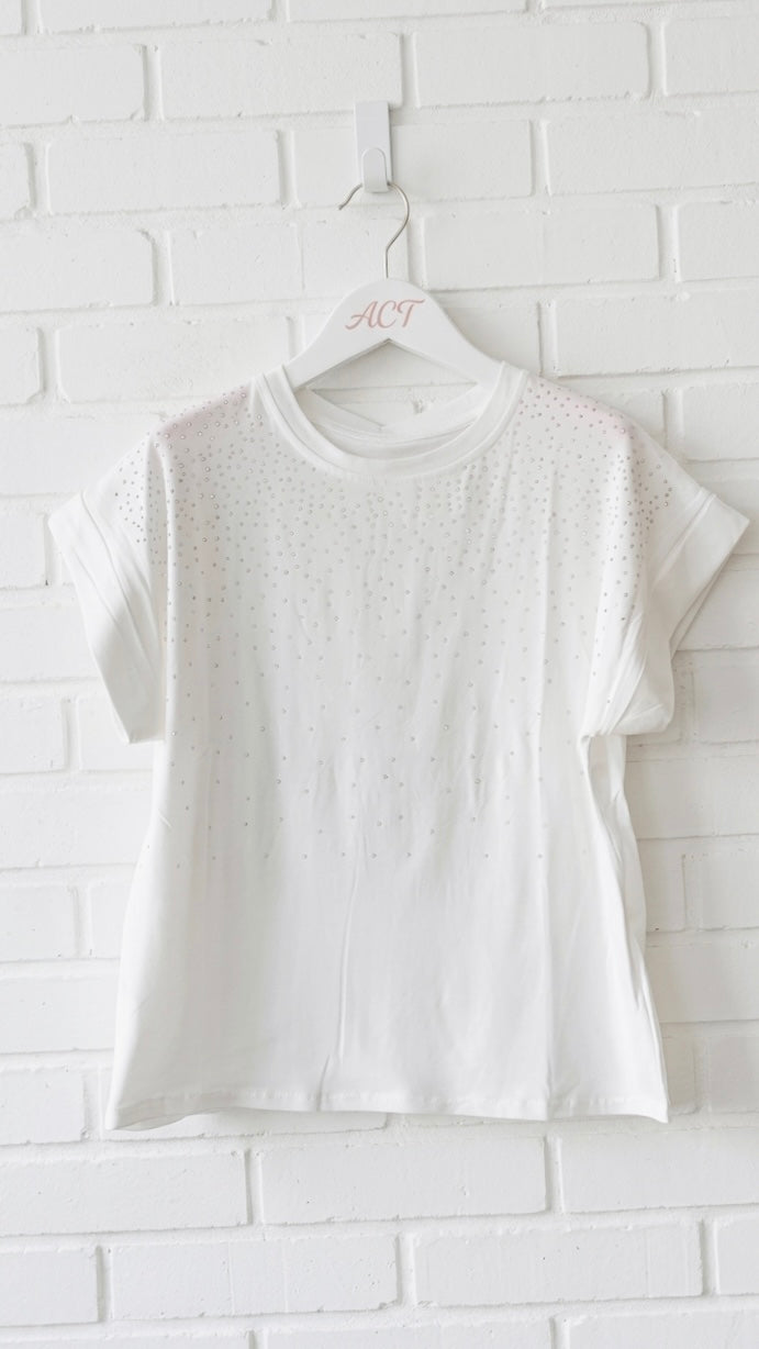 Camiseta Swarovski + 1 color
