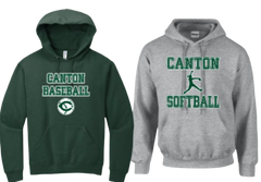 Canton LL Cozy Hoodie Traditional logo