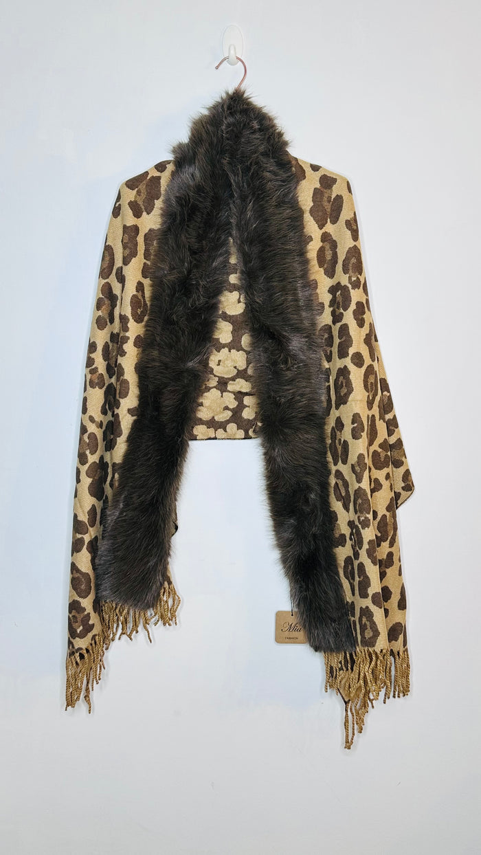 Chal animal print +3 colores