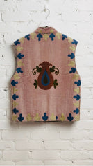 Chaleco Bordado Pink