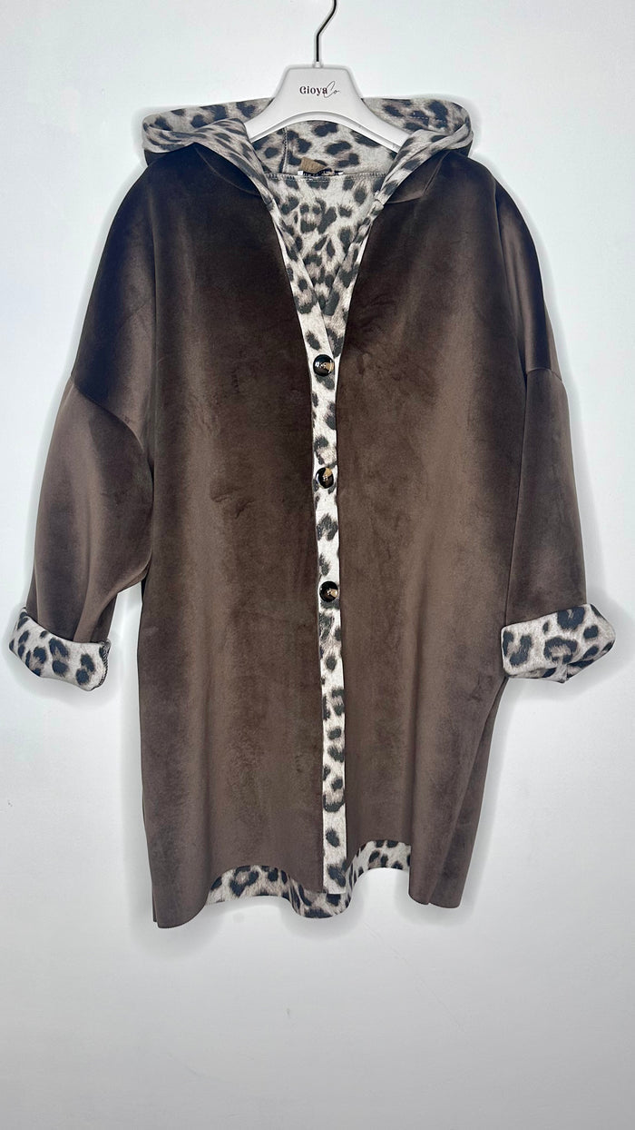 Chaqueta combi print +1 color