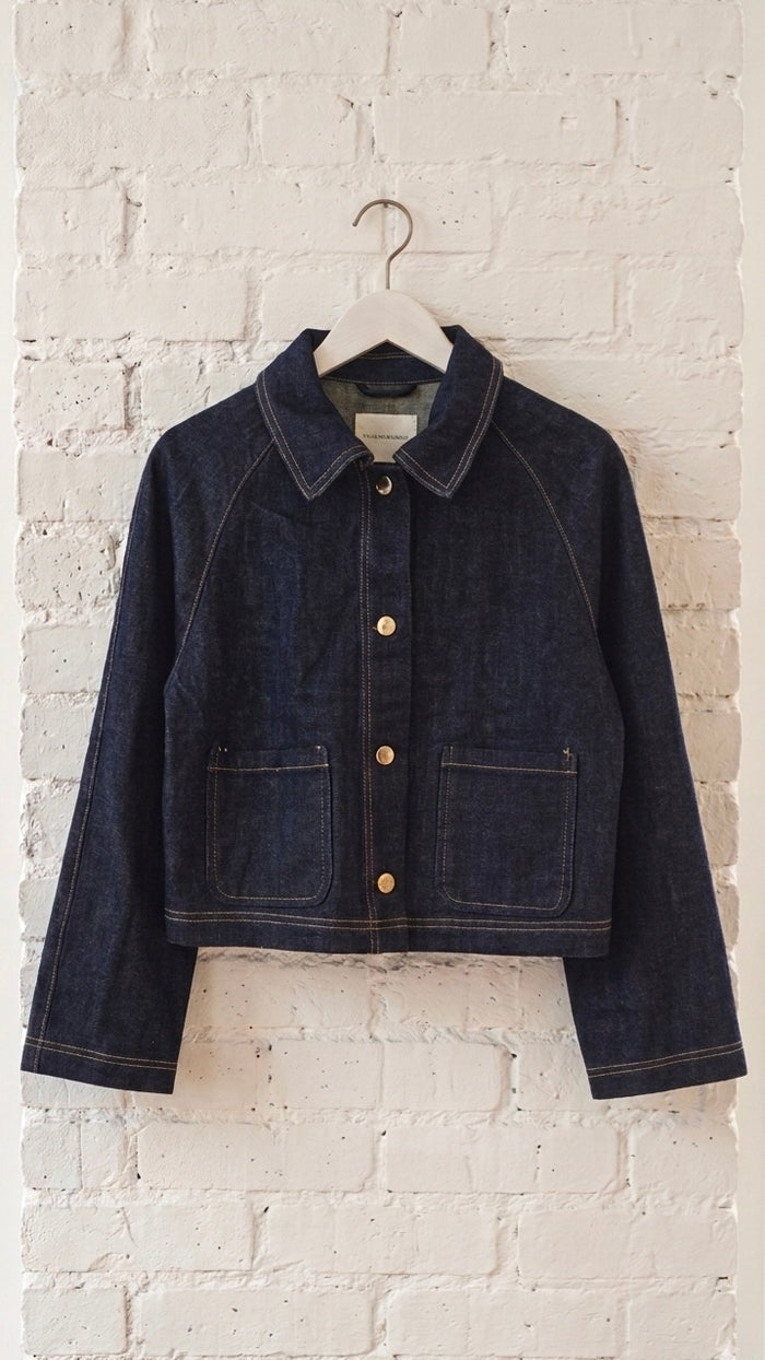 Chaqueta Vaquera Desmontable con Capa