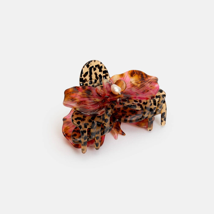 Chunks Hair Claw Orchid Claw in Cougar