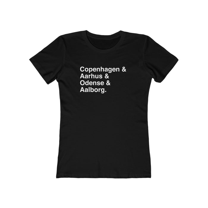 Cities Of Denmark Women's Fit T-Shirt